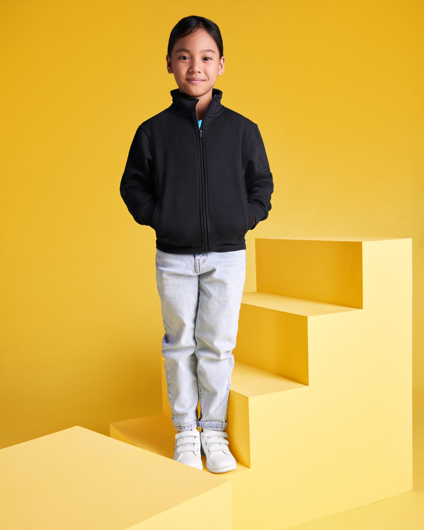 Sudadera con cremallera entera