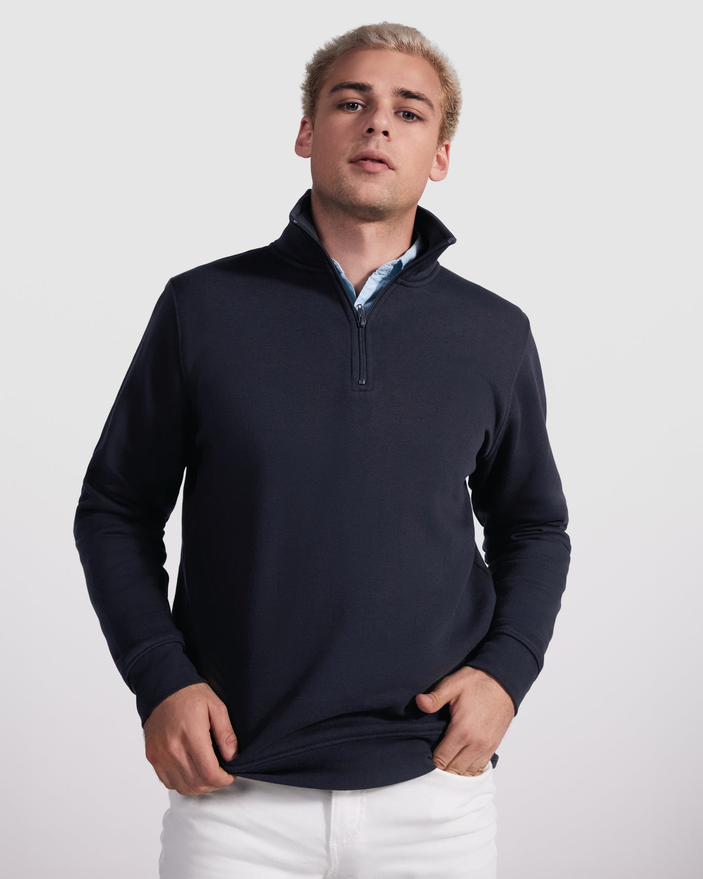 Sudadera con media cremallera