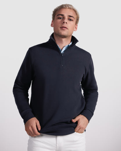 Sudadera con media cremallera
