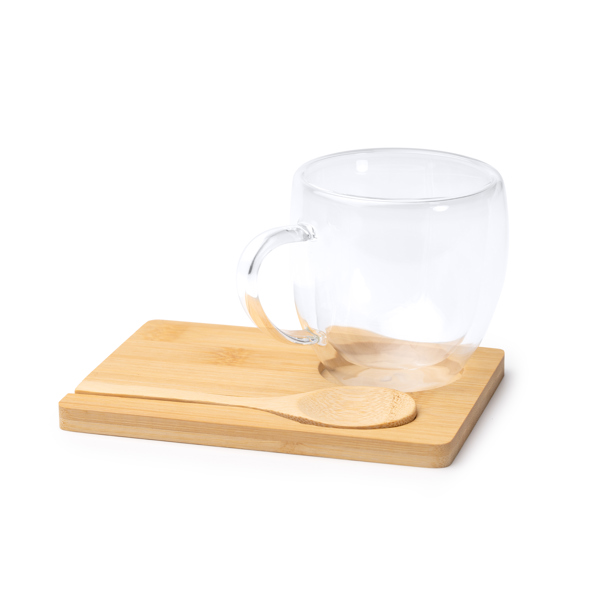 Set taza-bandeja-cuchara - BLUMON