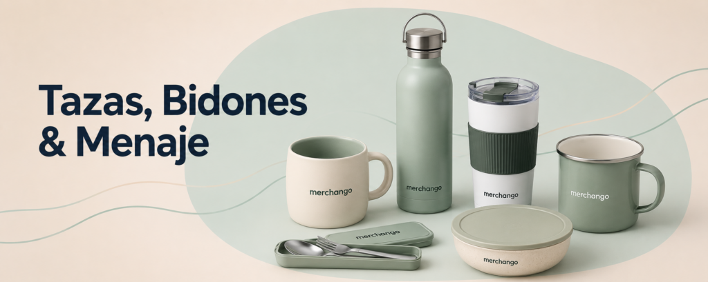 TAZAS, BIDONES & MENAJE